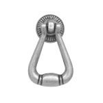 Roline 656 Πόμολο Επίπλου από Ζάμακ Old Silver 30x50mm