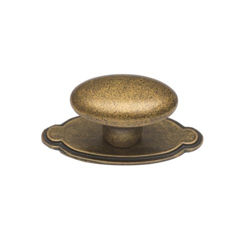 65820ANTIKE6 Roline 658 Πόμολο Επίπλου από Ζάμακ Αντικέ 53x22mm - Image 1