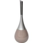 Πιγκάλ Polyresin με inox λαβή μπέζ χρώμα .