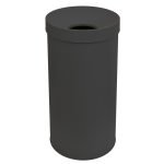 Καλάθι Απλύτων 65Lit – Ανθρακί Ματ, Pam & Co, Ø34 x H70cm, 663470-113