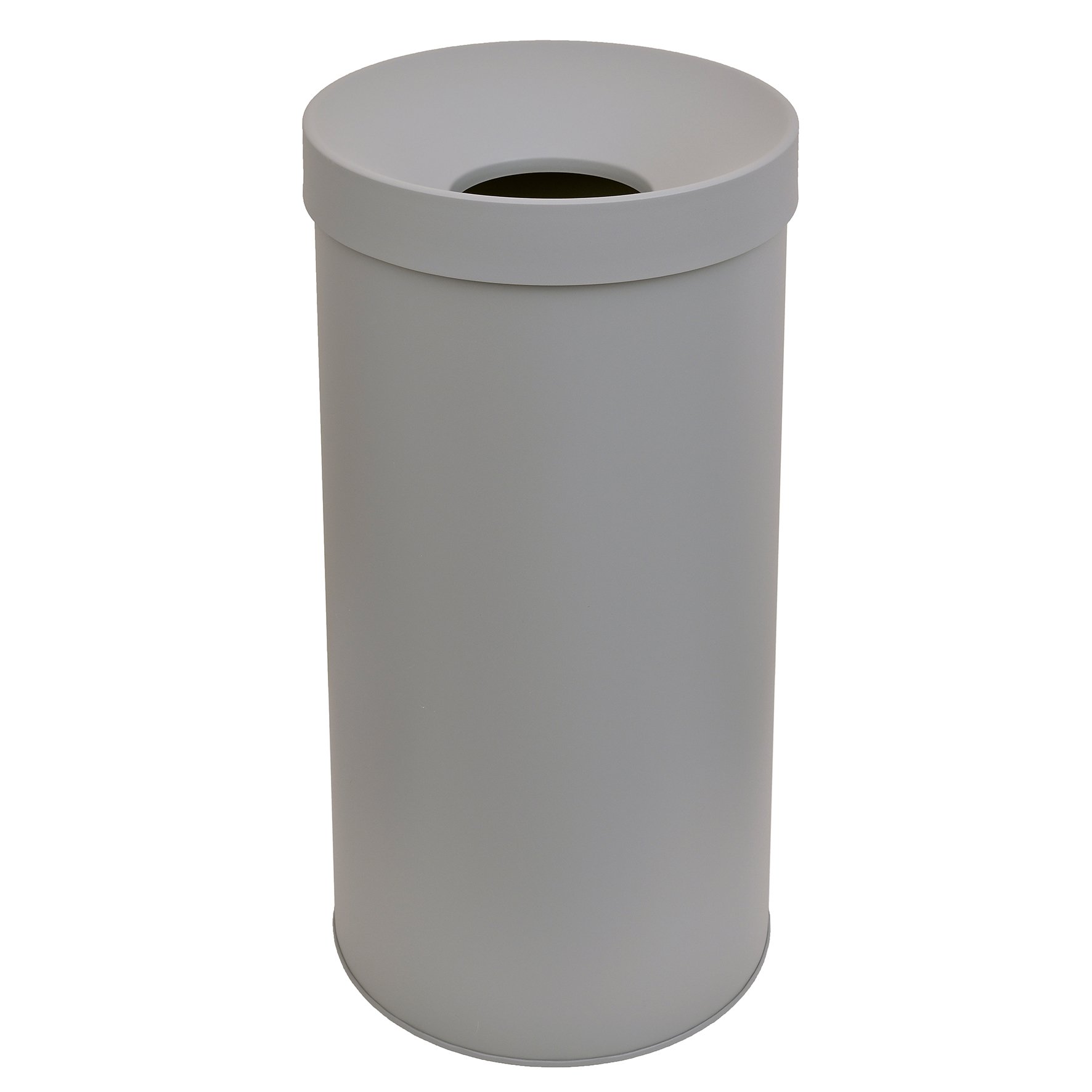 663470-163 Καλάθι Απλύτων 65Lit – Γκρι Ματ, Pam & Co, Ø34 x H70cm, 663470-163 - Image 1