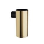 Επιτοίχια Ποτηροθήκη – Brushed Brass, Pam & Co, Ø6 x H12 (cm), 86-023