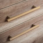 Roline 681 Λαβή Επίπλου από Μέταλλο Industrial Gold - Κέντρα: 128mm Ολικό: 170mm - Image 2