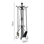 Μαύρο Πατίνα Χρυσό Κρεμανταλάς Ζωγομετάλ Β16-0683 - Image 2