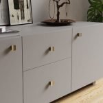 Roline 687 Πόμολο Eπίπλου από Ζάμακ Old Silver 32x32mm - Image 2