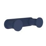 Άγκιστρο Διπλό – Matt Navy Blue, Pam & Co, W12 x D3,5 x H2,5 (cm), 70-203