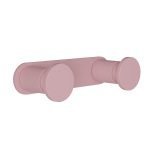 Άγκιστρο Διπλό – Matt Pink, Pam & Co, W12 x D3,5 x H2,5 (cm), 70-303