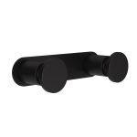 Άγκιστρο Διπλό – Matt Black, Pam & Co, W12 x D3,5 x H2,5 (cm), 70-403