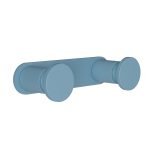 Άγκιστρο Διπλό – Matt Ciel, Pam & Co, W12 x D3,5 x H2,5 (cm), 70-923