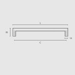 Λαβίτσες Κουζίνας - Ντουλάπας Ζωγομετάλ 80 - Image 2