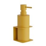 Επιτοίχιο Dispenser – Matt Yellow, Pam & Co, W7,5 x D7 x H19 (cm), 81-603