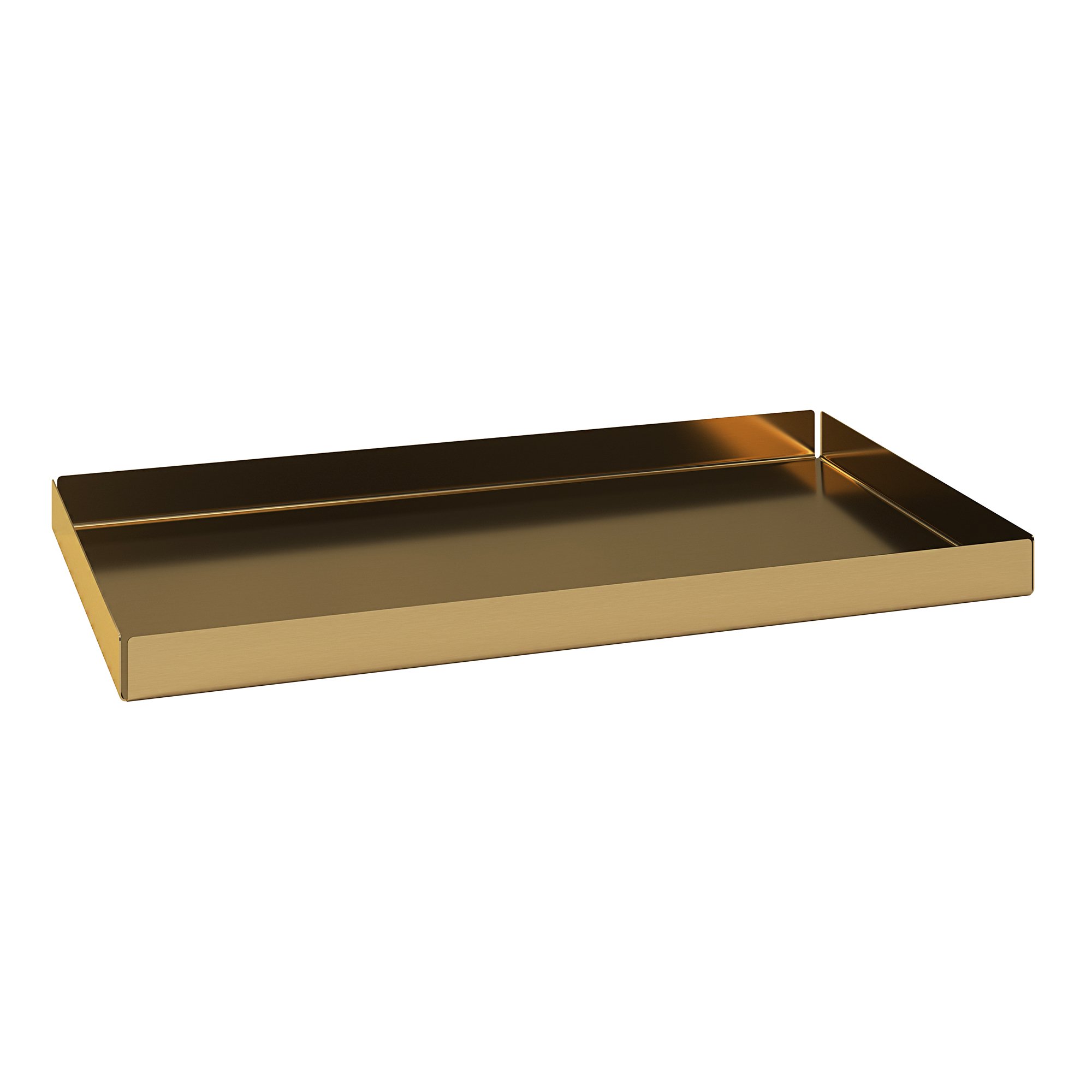 82-023 Επικαθήμενη Σαπουνοθήκη – Brushed Brass, Pam & Co, W14 x D8 x H1 (cm), 82-023 - Image 1