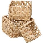 Σετ Καλάθια Απλύτων 3 μεγεθών από Υάκινθο