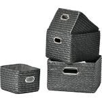 Σετ 4 τεμαχίων καλαθιών διαφόρων χρήσεων από p/p  με χέρια.