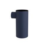 Επιτοίχια Ποτηροθήκη – Matt Navy Blue, Pam & Co, Ø6 x H12 (cm), 86-203