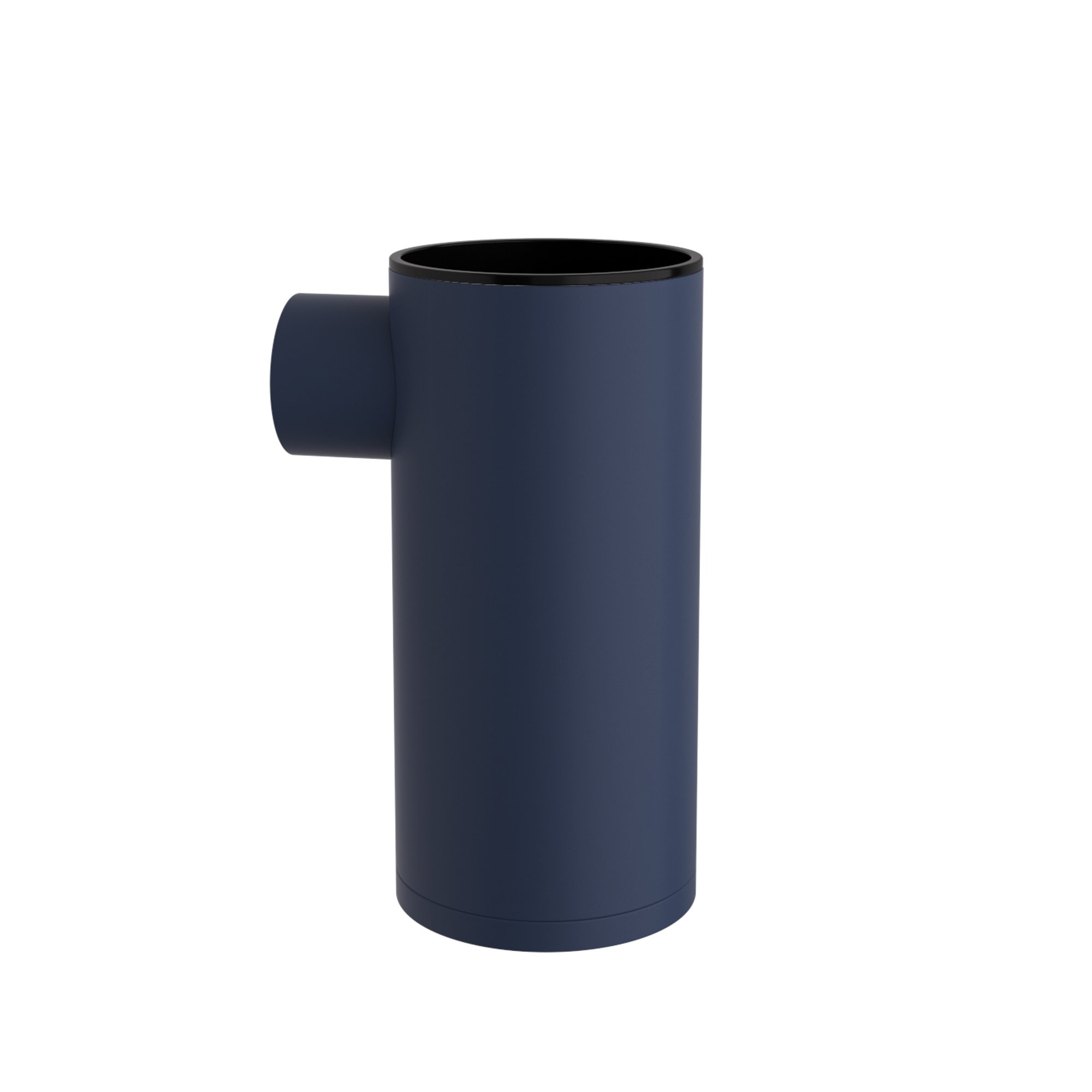 86-203 Επιτοίχια Ποτηροθήκη – Matt Navy Blue, Pam & Co, Ø6 x H12 (cm), 86-203 - Image 1