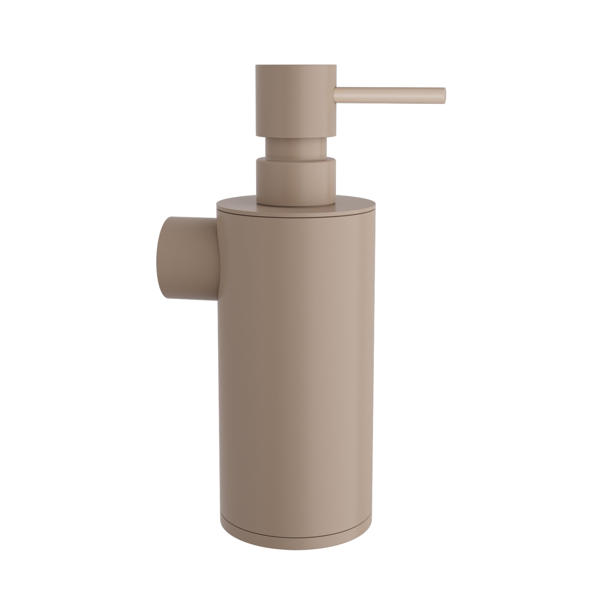 87-103 Επιτοίχιο Dispenser – Matt Beige, Pam & Co, Ø6 x H19 (cm), 87-103 - Image 1