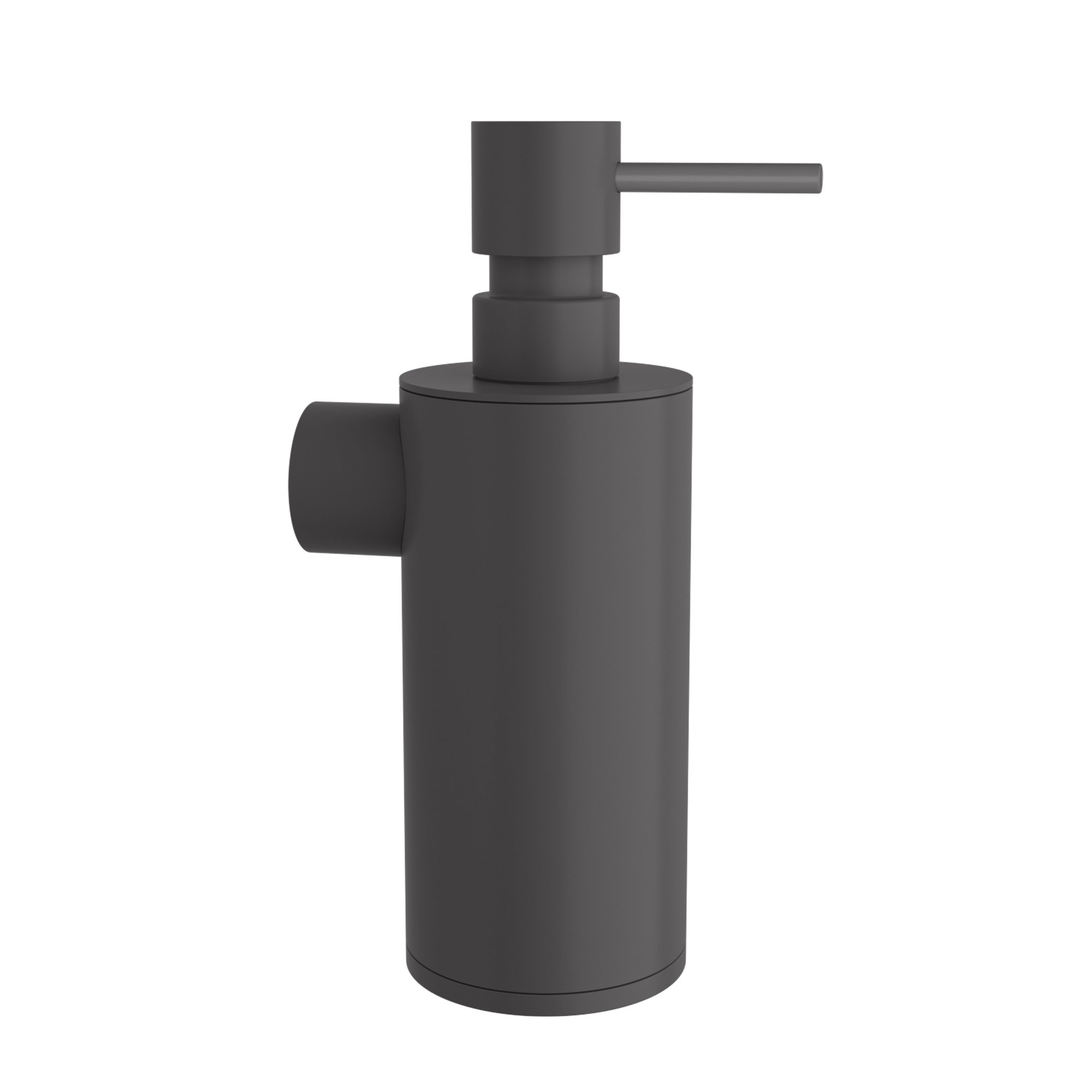 87-113 Επιτοίχιο Dispenser – Matt Anthracite, Pam & Co, Ø6 x H19 (cm), 87-113 - Image 1