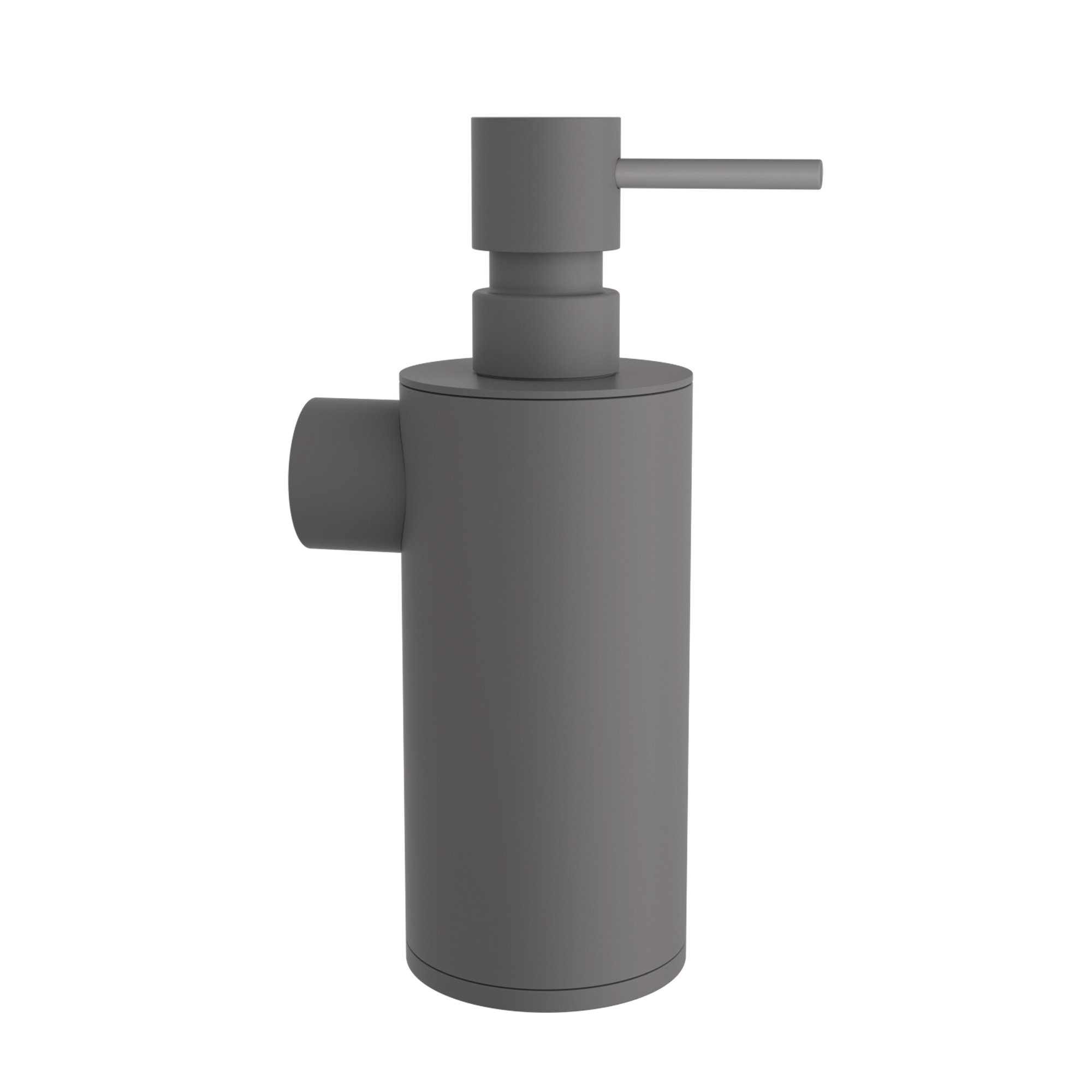 87-163 Επιτοίχιο Dispenser – Matt Concrete Grey, Pam & Co, Ø6 x H19 (cm), 87-163 - Image 1
