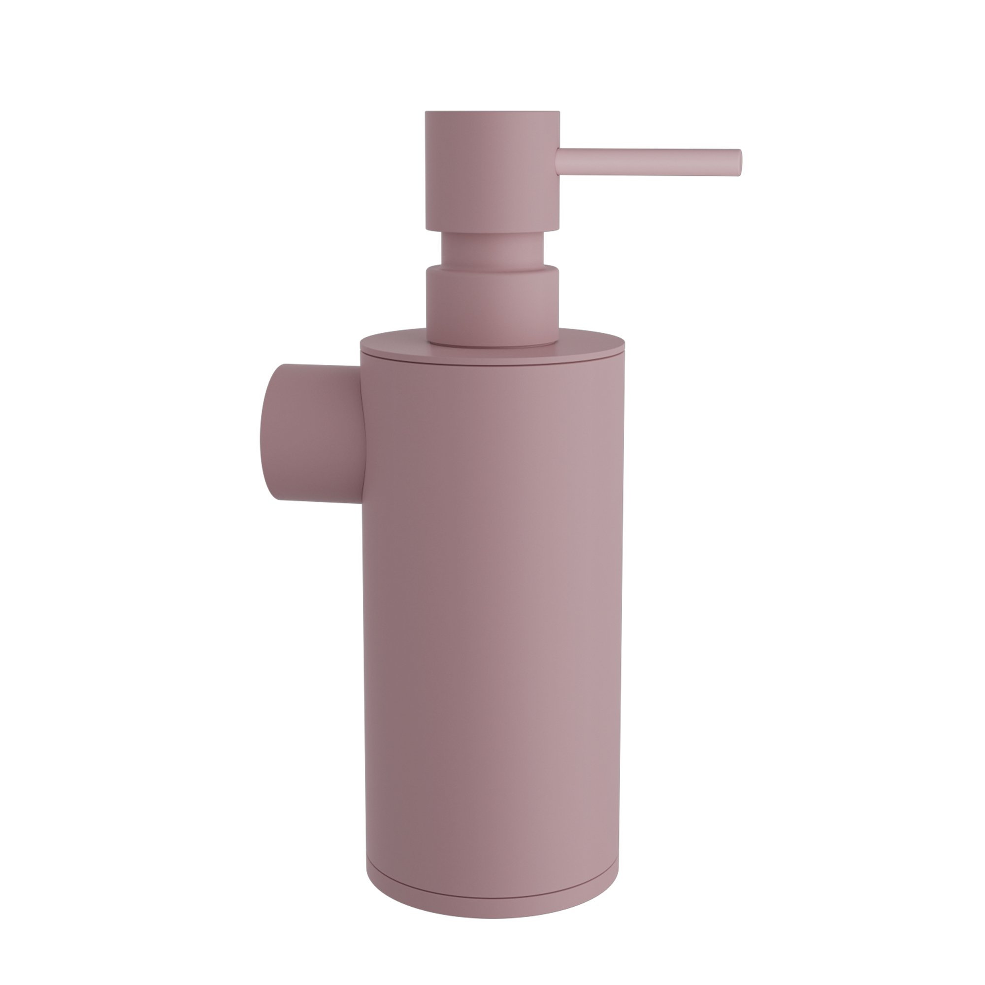 87-303-1 Επιτοίχιο Dispenser – Matt Pink, Pam & Co, Ø6 x H19 (cm), 87-303 - Image 1