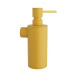 Επιτοίχιο Dispenser – Matt Yellow, Pam & Co, Ø6 x H19 (cm), 87-603