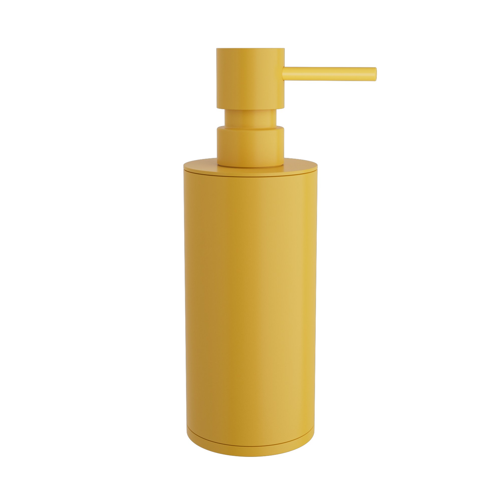 88-603 Dispenser – Matt Yellow, Pam & Co, Ø6 x H19 (cm), 88-603 - Image 1