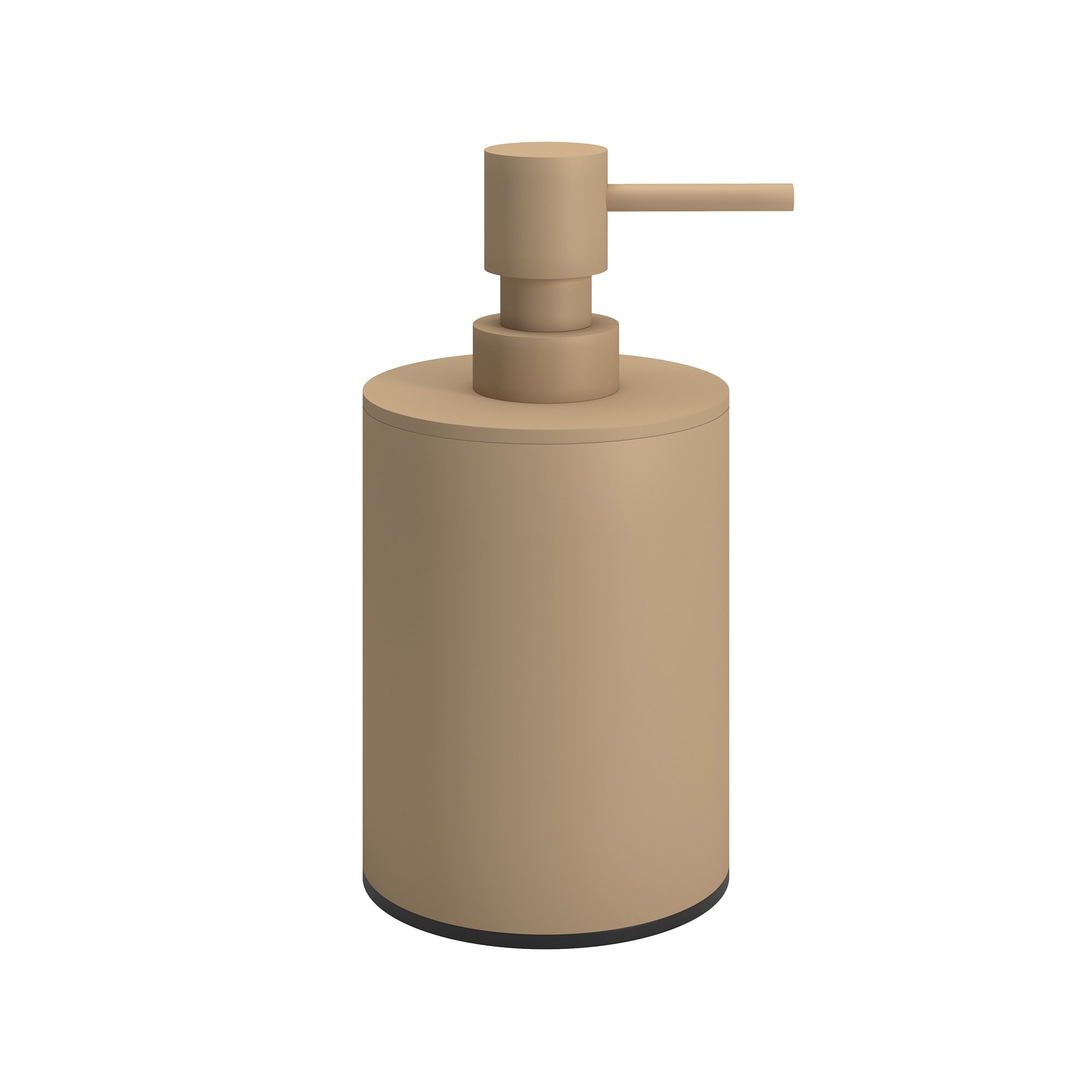 90-103 Dispenser – Matt Beige, Pam & Co, Ø8 x H15 (cm), 90-103 - Image 1