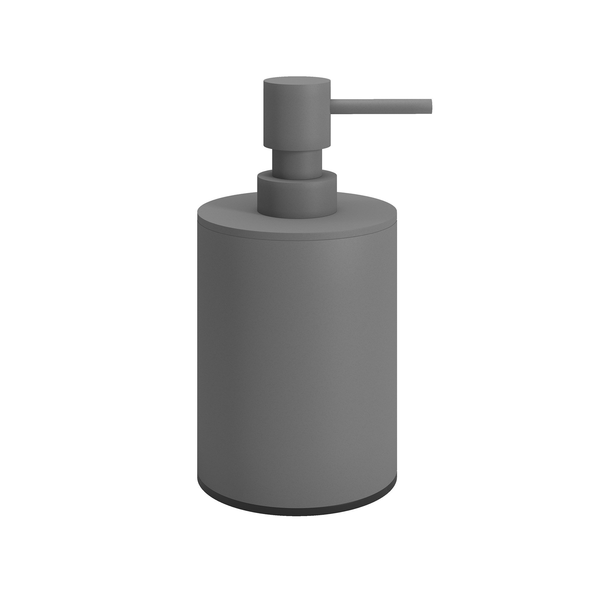 90-163 Dispenser – Matt Concrete Grey, Pam & Co, Ø8 x H15 (cm), 90-163 - Image 1