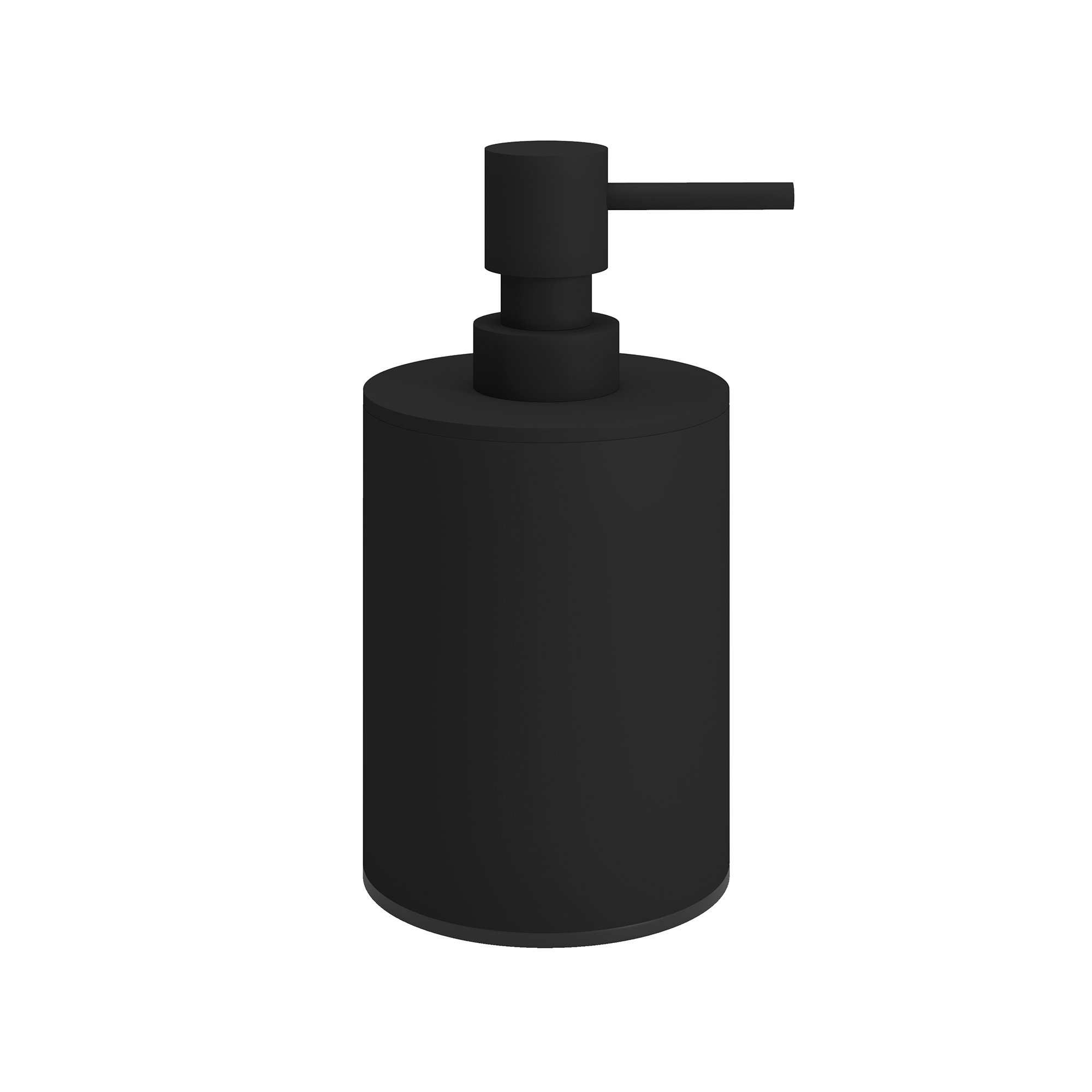 90-403 Dispenser – Matt Black, Pam & Co, Ø8 x H15 (cm), 90-403 - Image 1