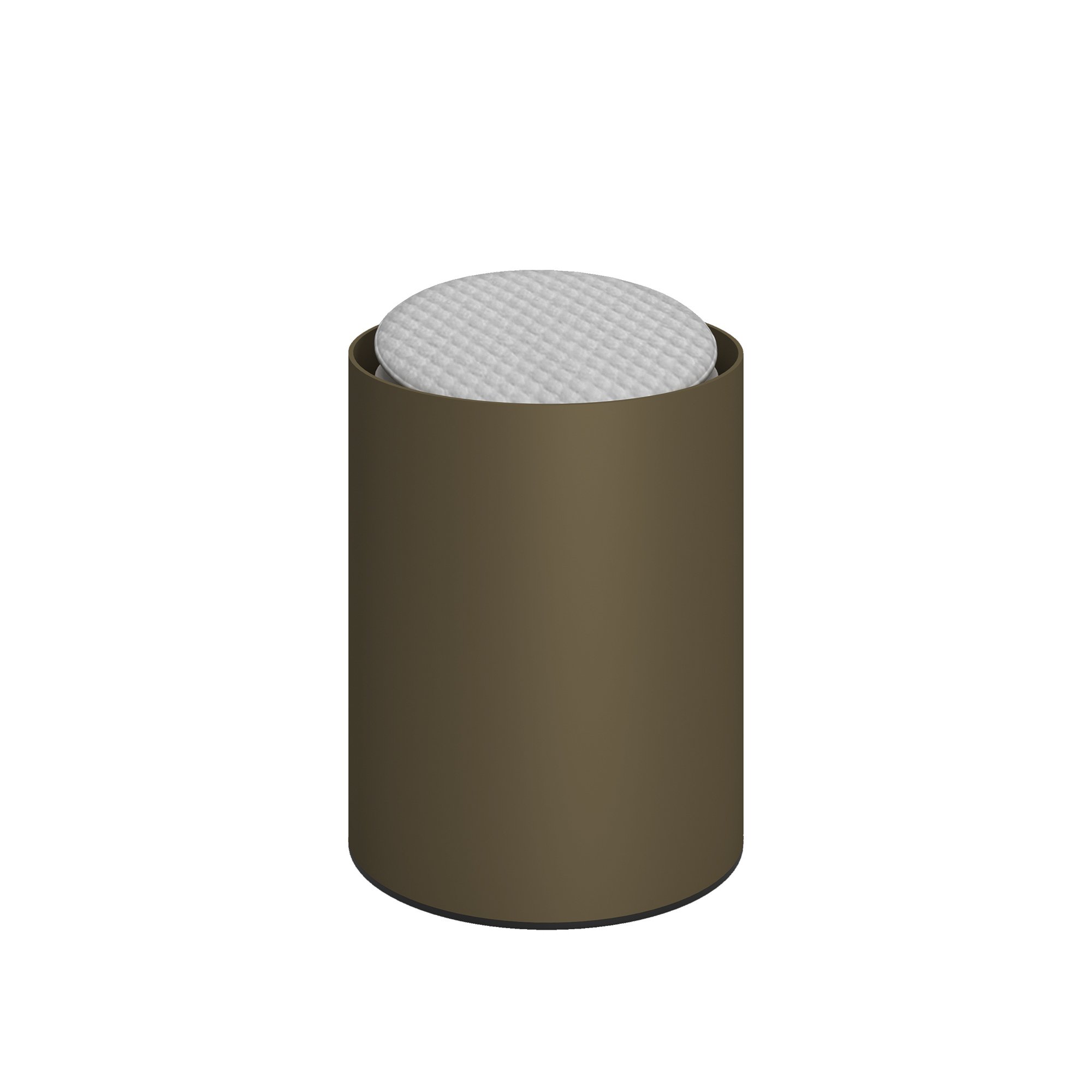 93-963 Θήκη Οργάνωσης – Matt Light Bronze, Pam & Co, Ø8 x H12 (cm), 93-963 - Image 1