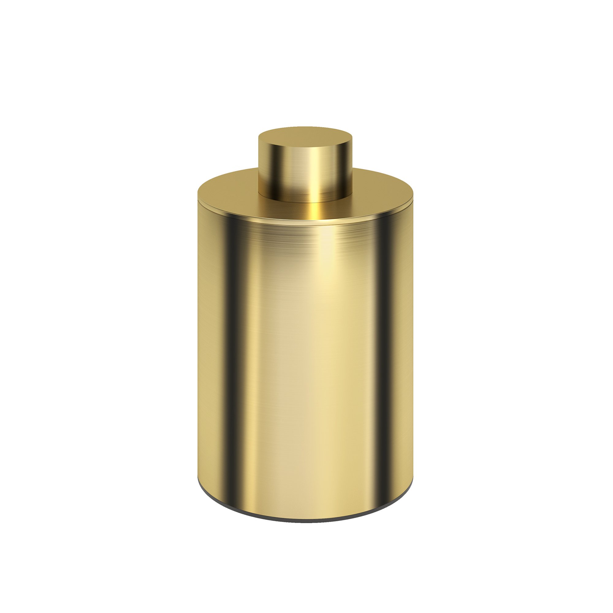 94-023 Θήκη Οργάνωσης – Brushed Brass, Pam & Co, Ø8 x H15 (cm), 94-023 - Image 1