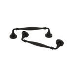 Ιταλική Λαβή Εξώπορτας σε χρώμα μαύρο