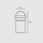 Στοπ Πόρτας Μπρούτζινο Ζωγομετάλ 964 - Image 2