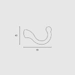 Κρεμάστρα Νίκελ Ματ 980 - Image 2