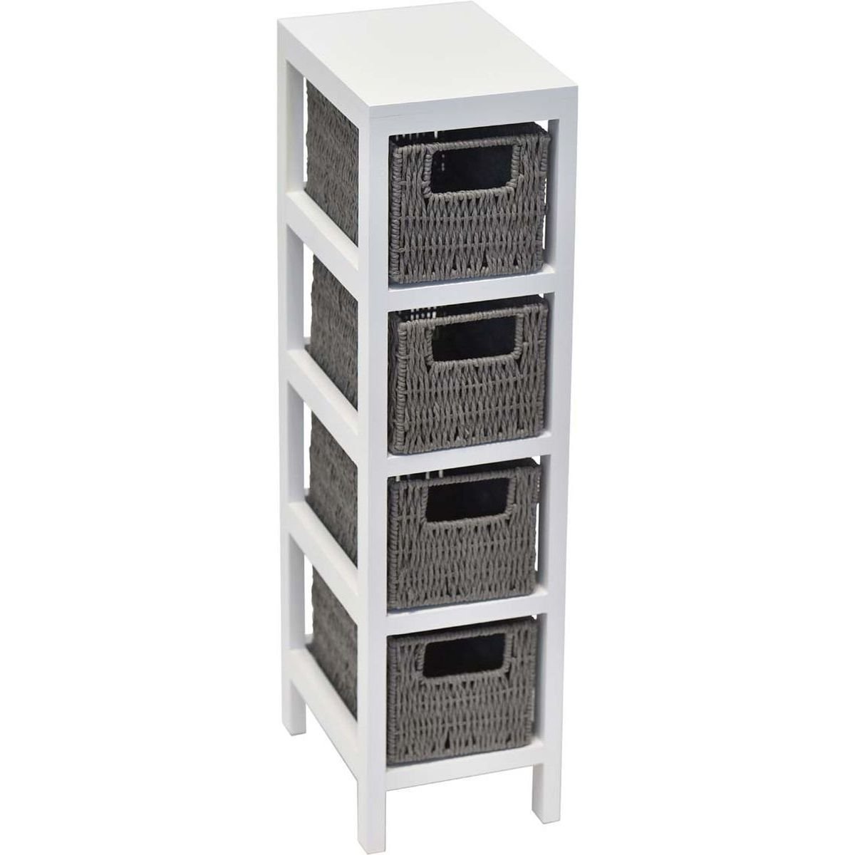 9814-2 Έπιπλο με 4 συρτάρια mdf - Image 1