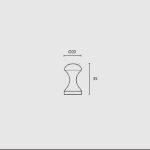 Κρεμάστρα Νίκελ Ματ 981 - Image 2