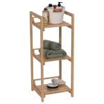 Ραφιέρα με 3 ράφια bamboo - Image 3