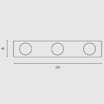 Κρεμάστρα Νίκελ Ματ 988 - Image 2