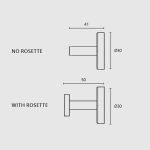 Κρεμάστρα Νίκελ Ματ 990 - Image 2