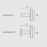 Κρεμάστρα Νίκελ Ματ 991 - Image 2