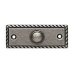 Roline K397 Κουδούνι από Ορείχαλκο Old Silver 80x30mm