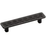 Roline 587 Λαβή Επίπλου από Ζάμακ Black Iron