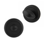 Roline Κ390 Κλείστρο WC από Ορείχαλκο Μαύρο Φ50mm