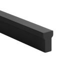 Roline 686 Λαβή Eπίπλου από Αλουμίνιο Μαύρο Ματ - Κέντρα: 160mm Ολικό: 170mm - Image 2