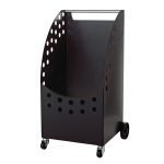 Ξυλιέρα Zogometal K50 Μαύρο ματ 40x43x90cm