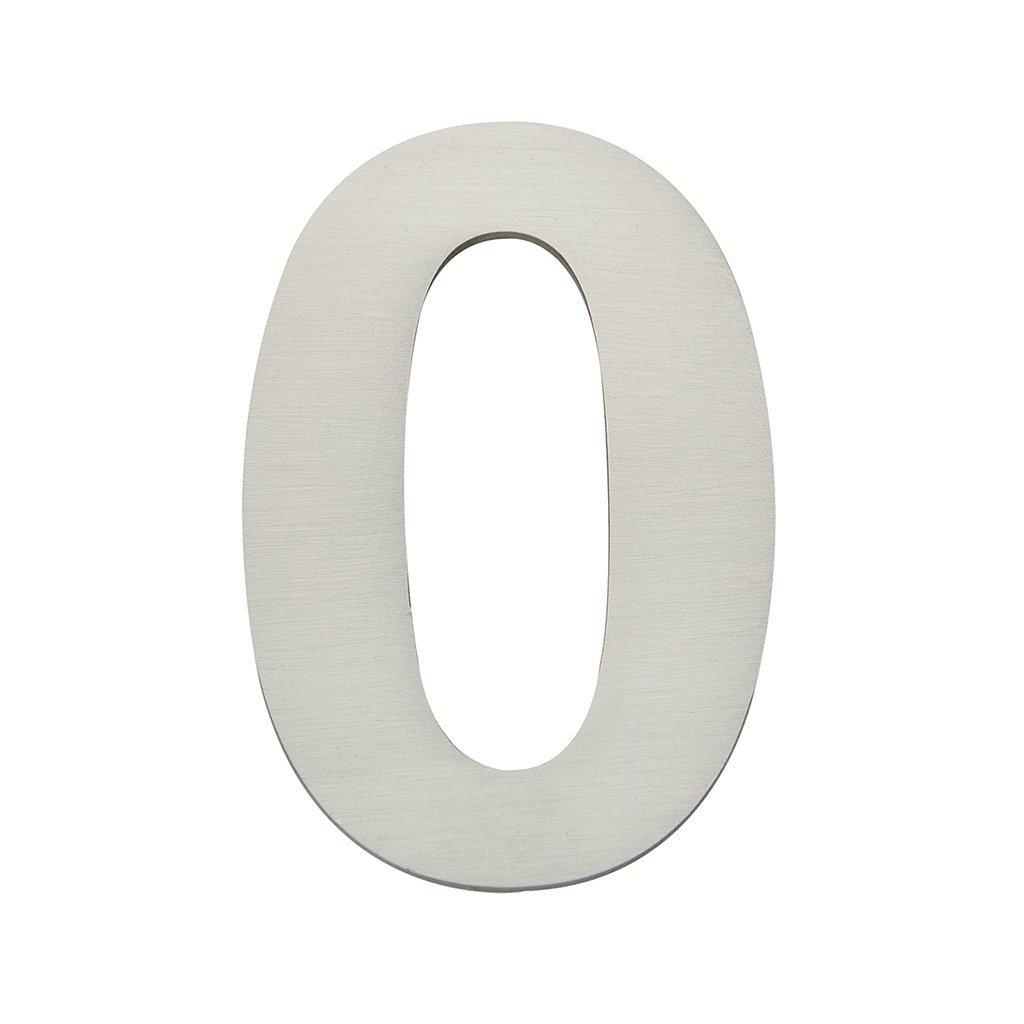 No0 Αριθμοί Ζωγομετάλ 932 Inox Ματ - Image 1