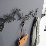 Roline 420 Κρεμάστρα από Χάλυβα Μαύρη Ματ 495x250mm - Image 2