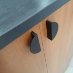 Roline 682 Λαβή Επίπλου από Ζάμακ Μαύρο Ματ - Κέντρα: 96mm Ολικό: 139mm - Image 2