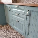 Roline 520 Λαβή Eπίπλου από Ζάμακ & Πορσελάνη Αντικέ - Καφέ με Κέντρα 96mm - Image 2