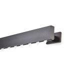 Σιδηρόδρομος Μονός Χωρίς Κρίκους MY07 / Ανθρακί LAMA by Anartisi